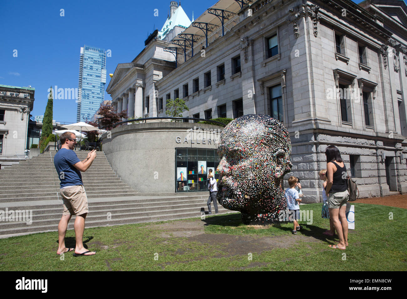 Vancouver Art Gallery Stock Photo Alamy
