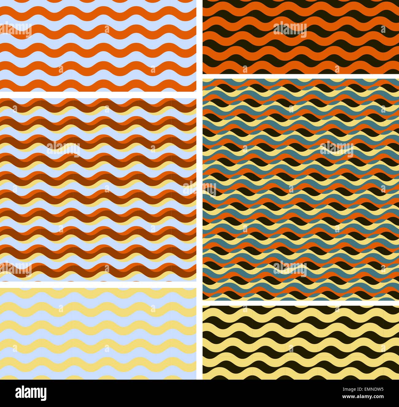Set of geometric seamless pattern backgrounds Stock Vector Image & Art ...