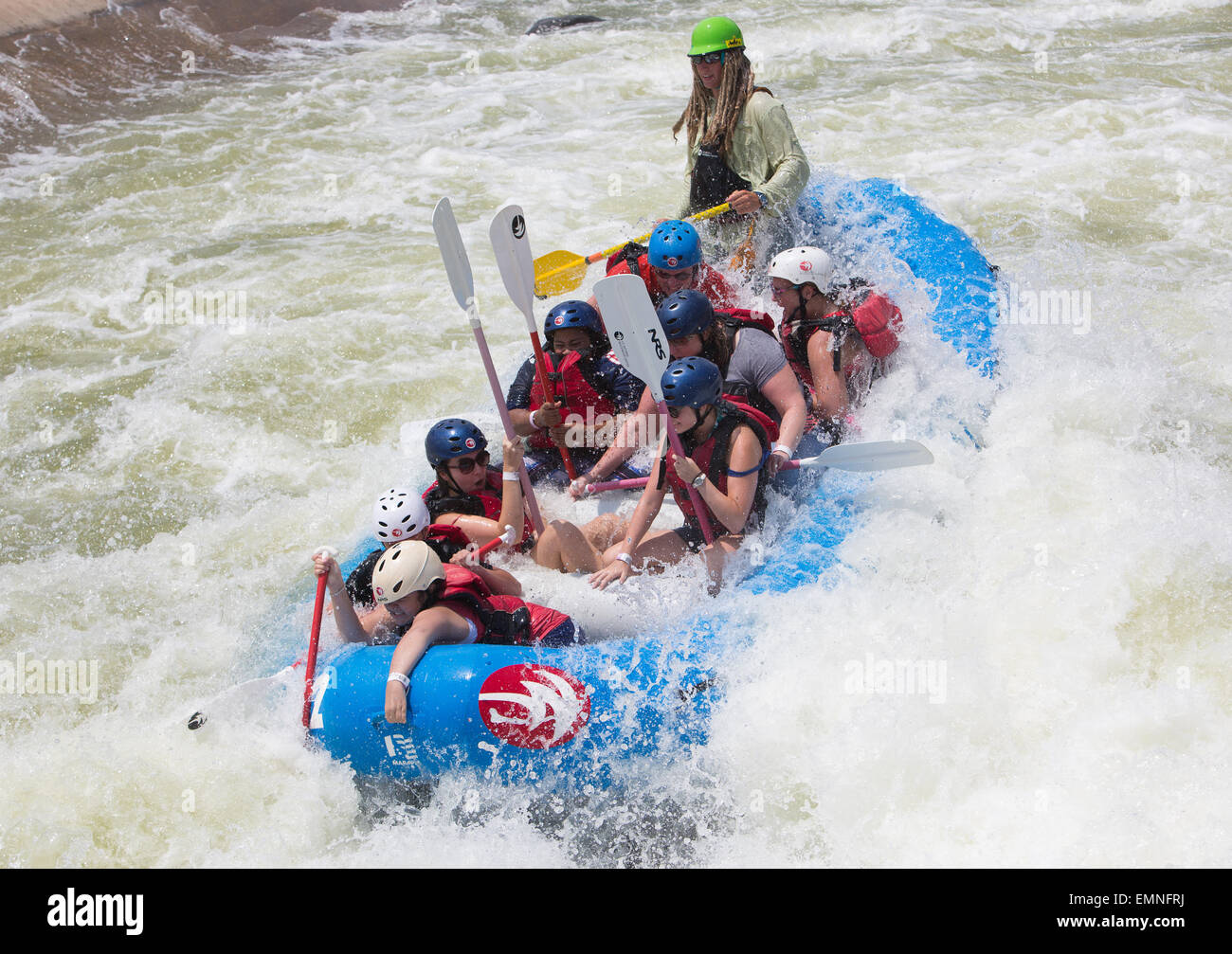 U.S. National Whitewater Center in Charlotte, NC Stock Photo Alamy