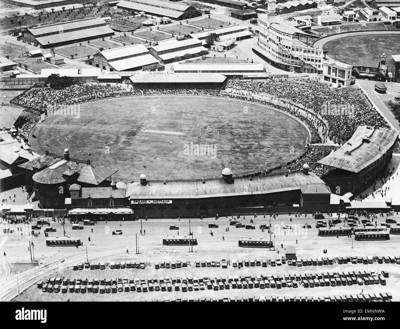 Castle Acre aerial image: Playing field & cricket club