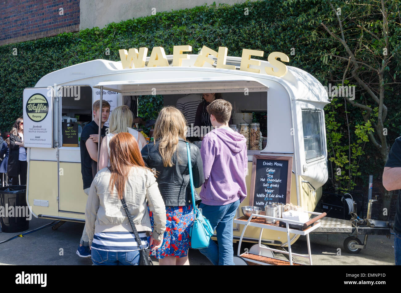Digbeth Food Festival in Birmingham Stock Photo Alamy