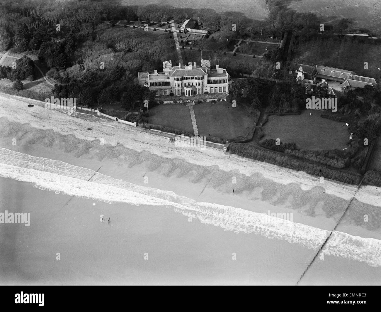 Aerial view of Craigweil House, Bognor 18/08/2010 Stock Photo Alamy