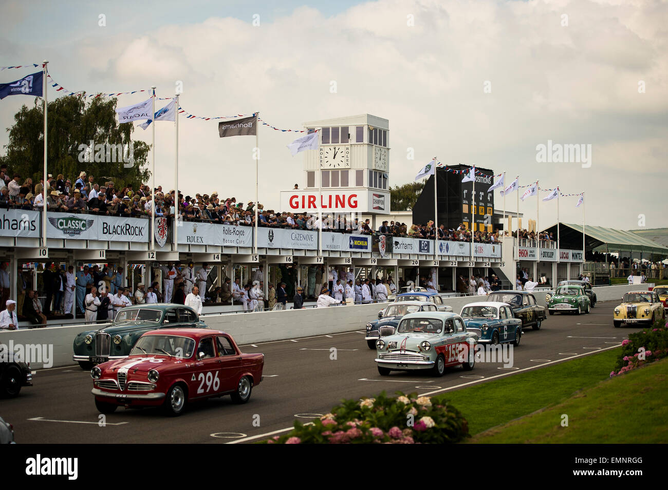 CHICHESTER, ENGLAND September 1214, 2014 Historic automobile racing