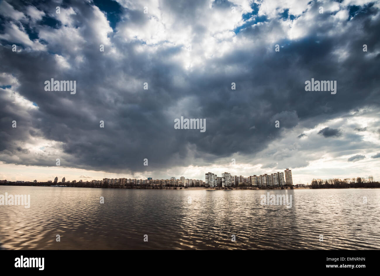 Storm dark clouds Stock Photo - Alamy