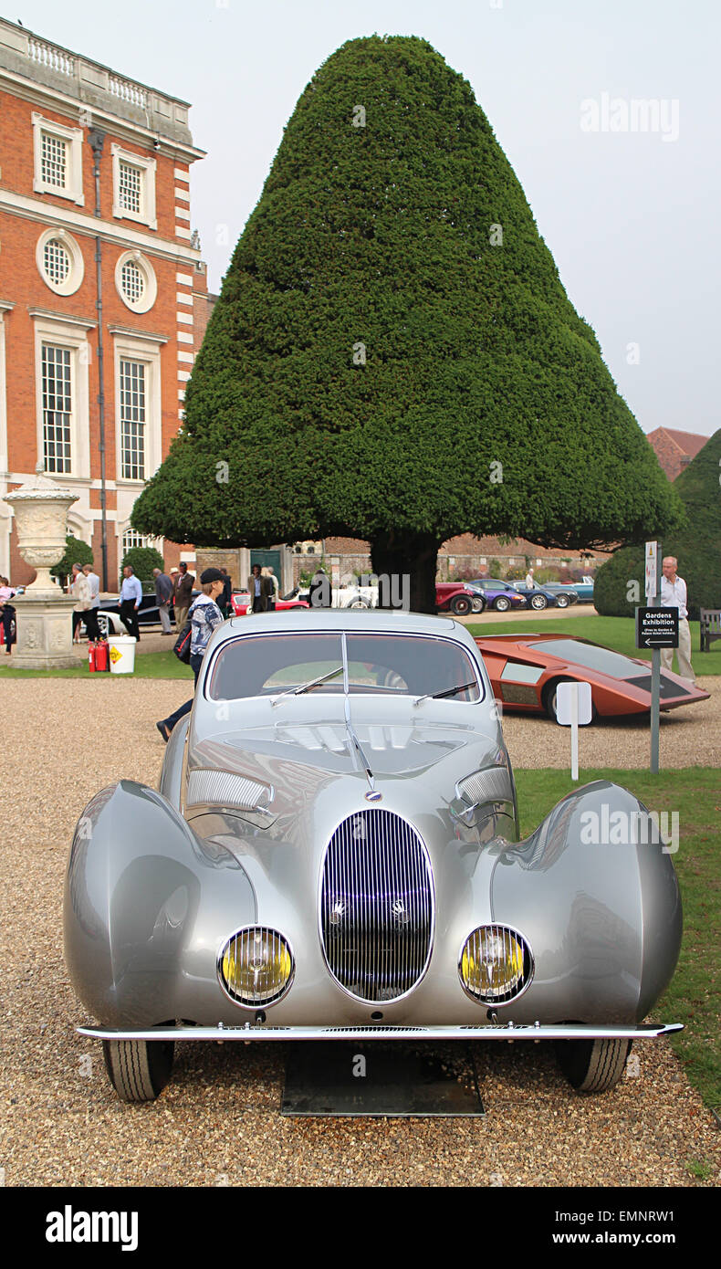 1938 Talbot-Lago T150C--SS at Concours of Elegance 2014 at Hampton Court Palace, Richmond upon Thames Stock Photo