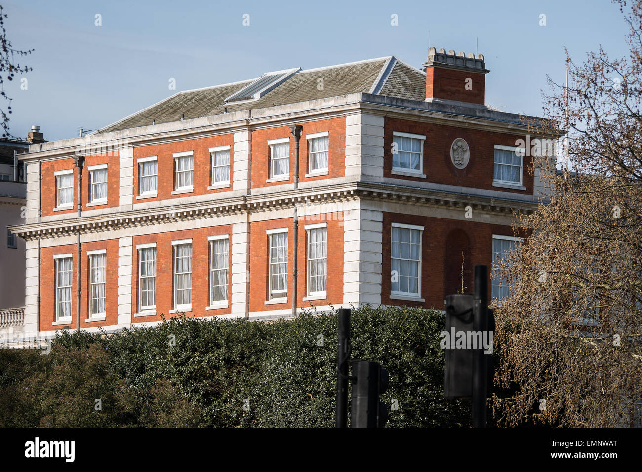 Marlborough House house on the Mall, next to St James palace, London