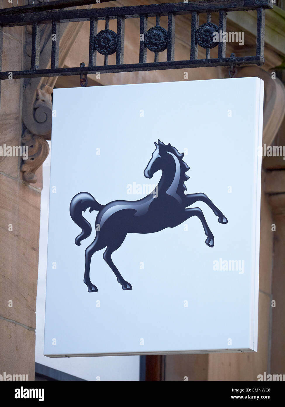 Lloyds bank sign UK Stock Photo