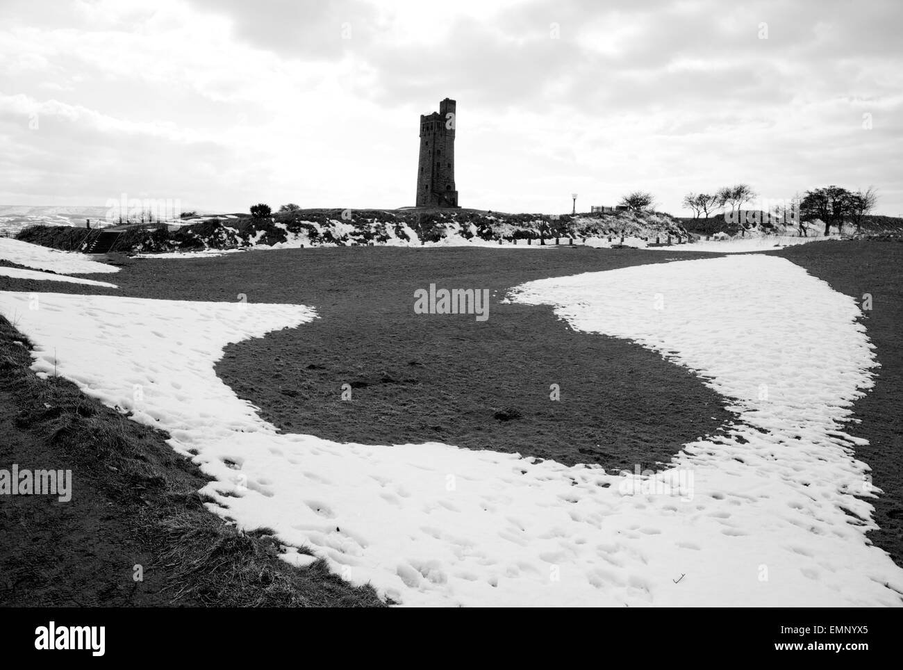 Winter jubilee tower castle hill hires stock photography and images Alamy