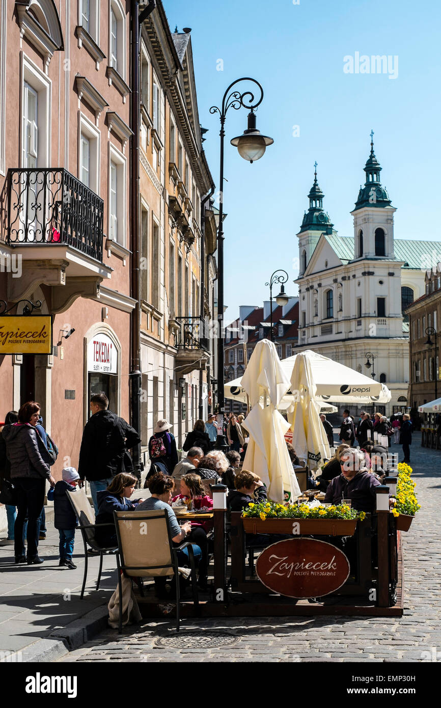 Old Town, Warsaw, Poland Stock Photo