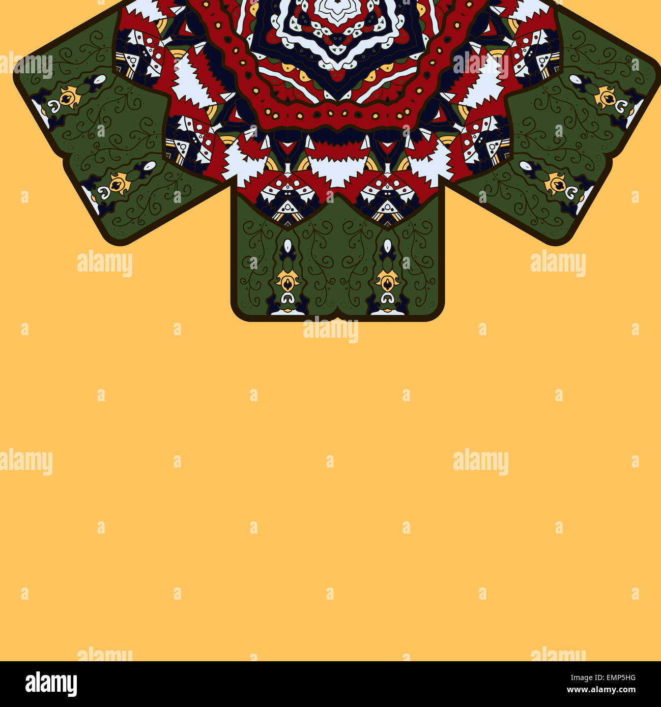 Persian islamic vector mandala hi-res stock photography and images - Alamy