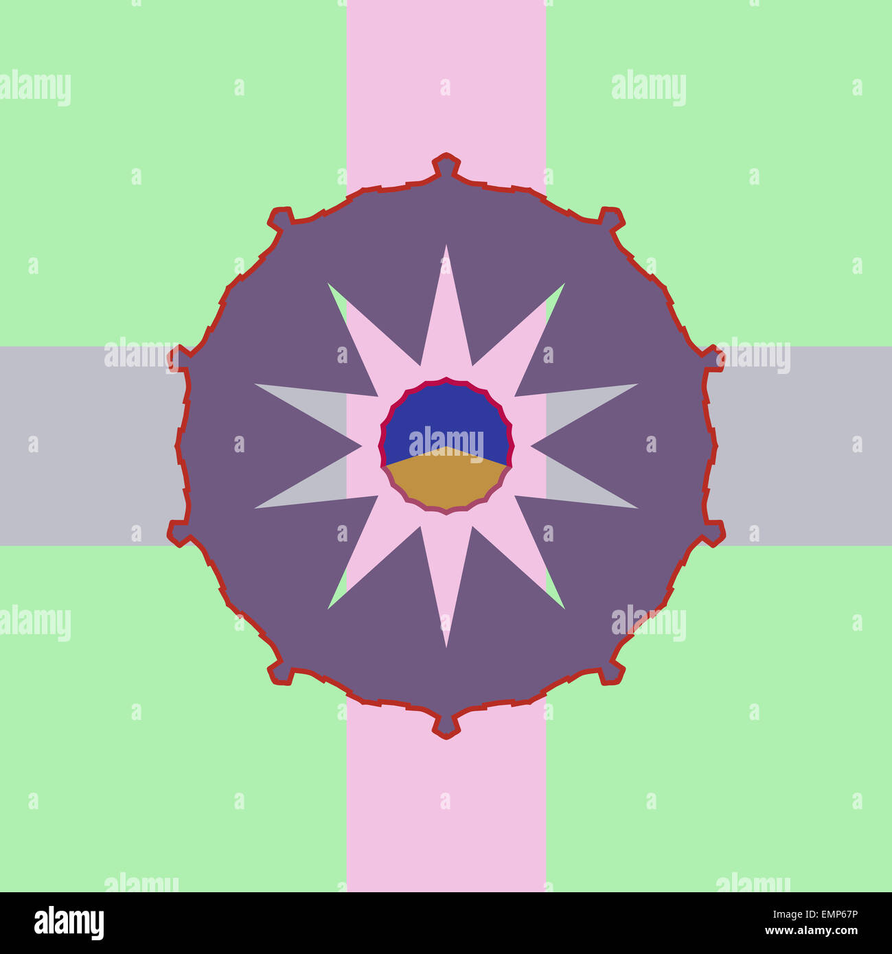 Red Cross Frame Vector background and frame with sample text, for ...