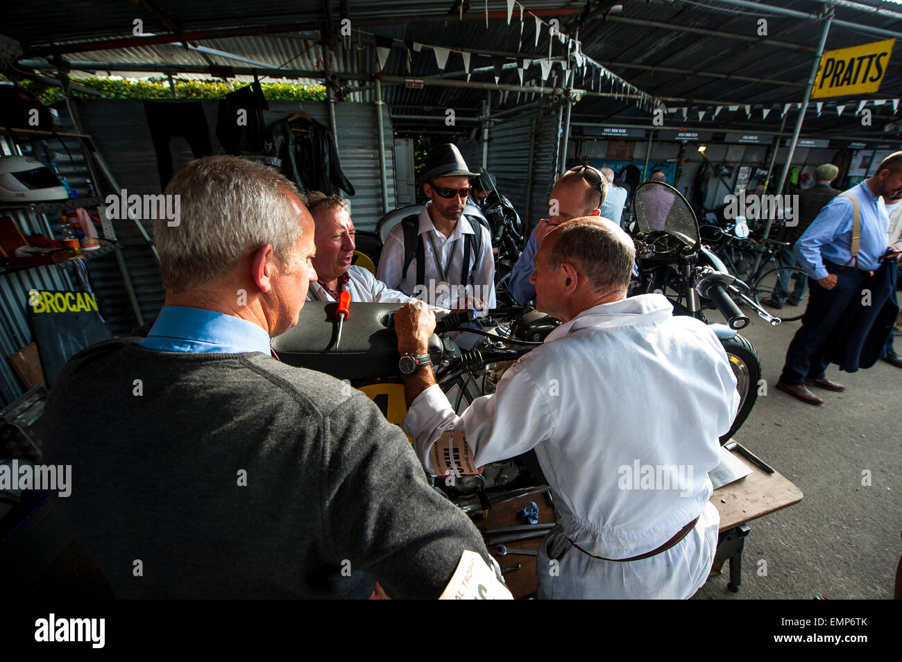 CHICHESTER, ENGLAND September 1214, 2014 Historic automobile racing