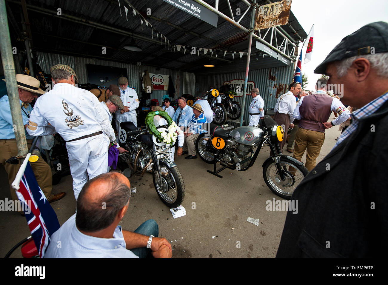 CHICHESTER, ENGLAND September 1214, 2014 Historic automobile racing