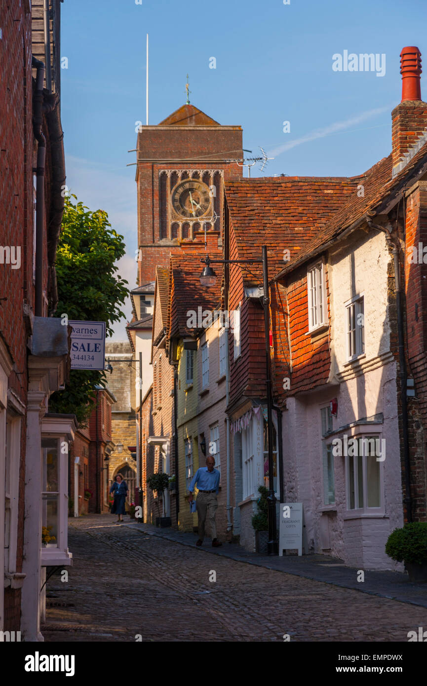 Street in Petworth west sussex Stock Photo Alamy