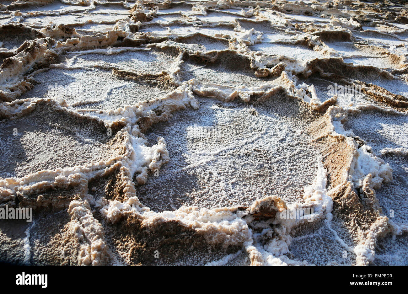 Badwater Basin, Death Valley, California, United States Stock Photo