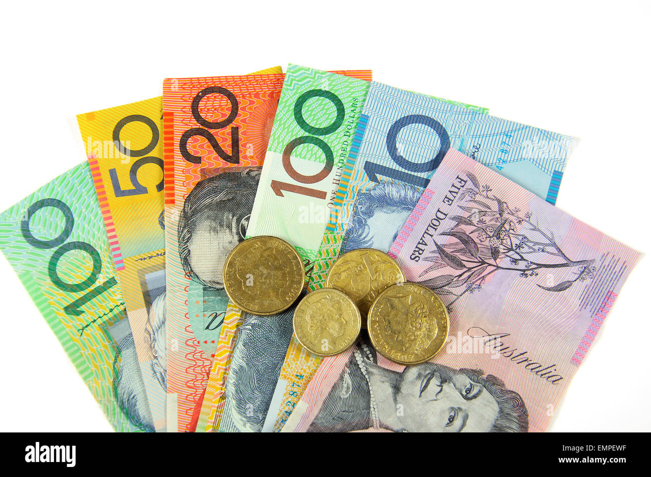 Australian Money concept for savings, spending, or 30th June End of Financial Year sale Stock Australian Money concept for savings, spending, or 30th June End of Financial Year sale Stock