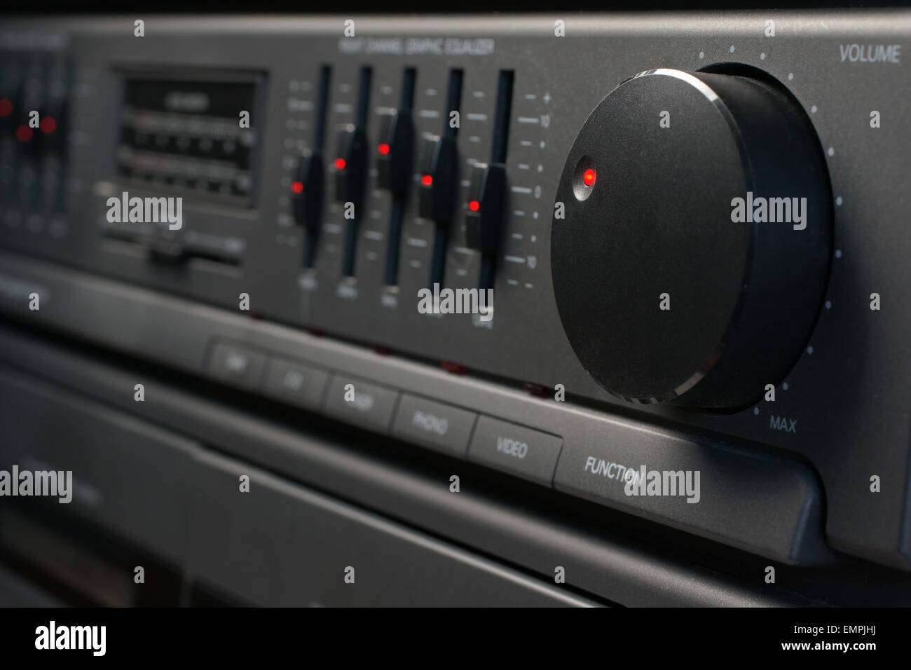 Volume control dial hires stock photography and images Alamy