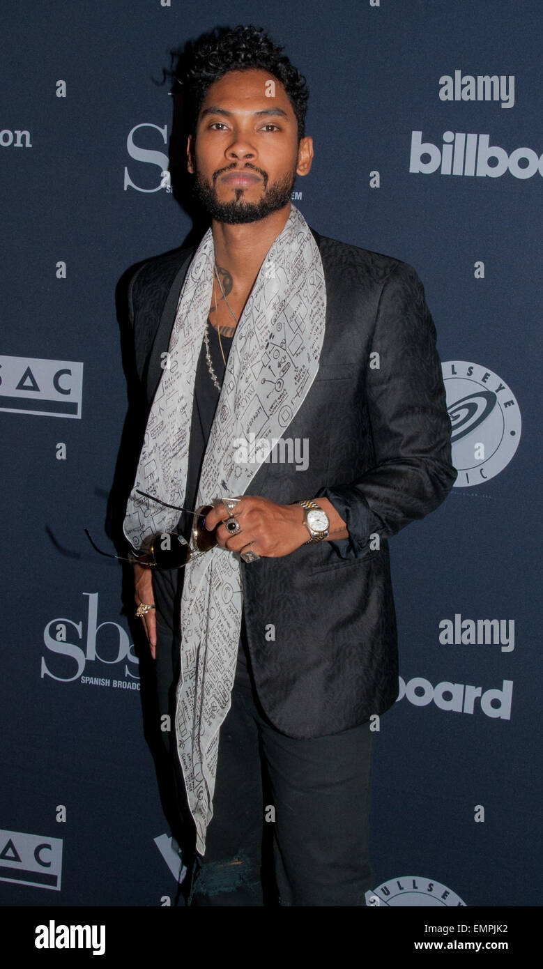 Latin Songwriters Hall of Fame Gala (LA MUSA Awards) - Arrivals  Featuring: Miguel Where: Los Angeles, California, United States When: 18 Oct 2014 Stock Photo
