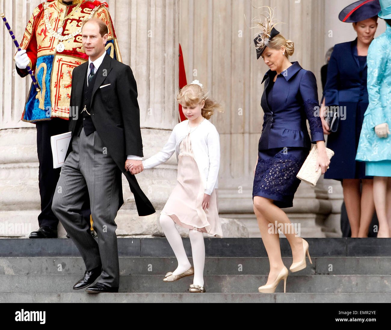 Prince Edward Daughter Lady Louise High Resolution Stock Photography ...