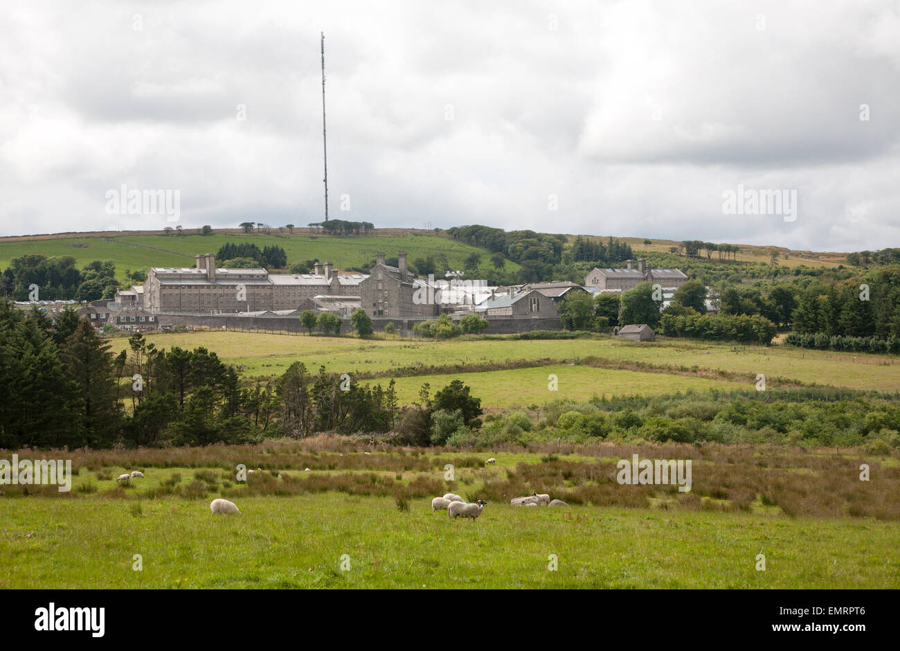 Dartmoor prison at Princetown, Dartmoor national park, Devon, England