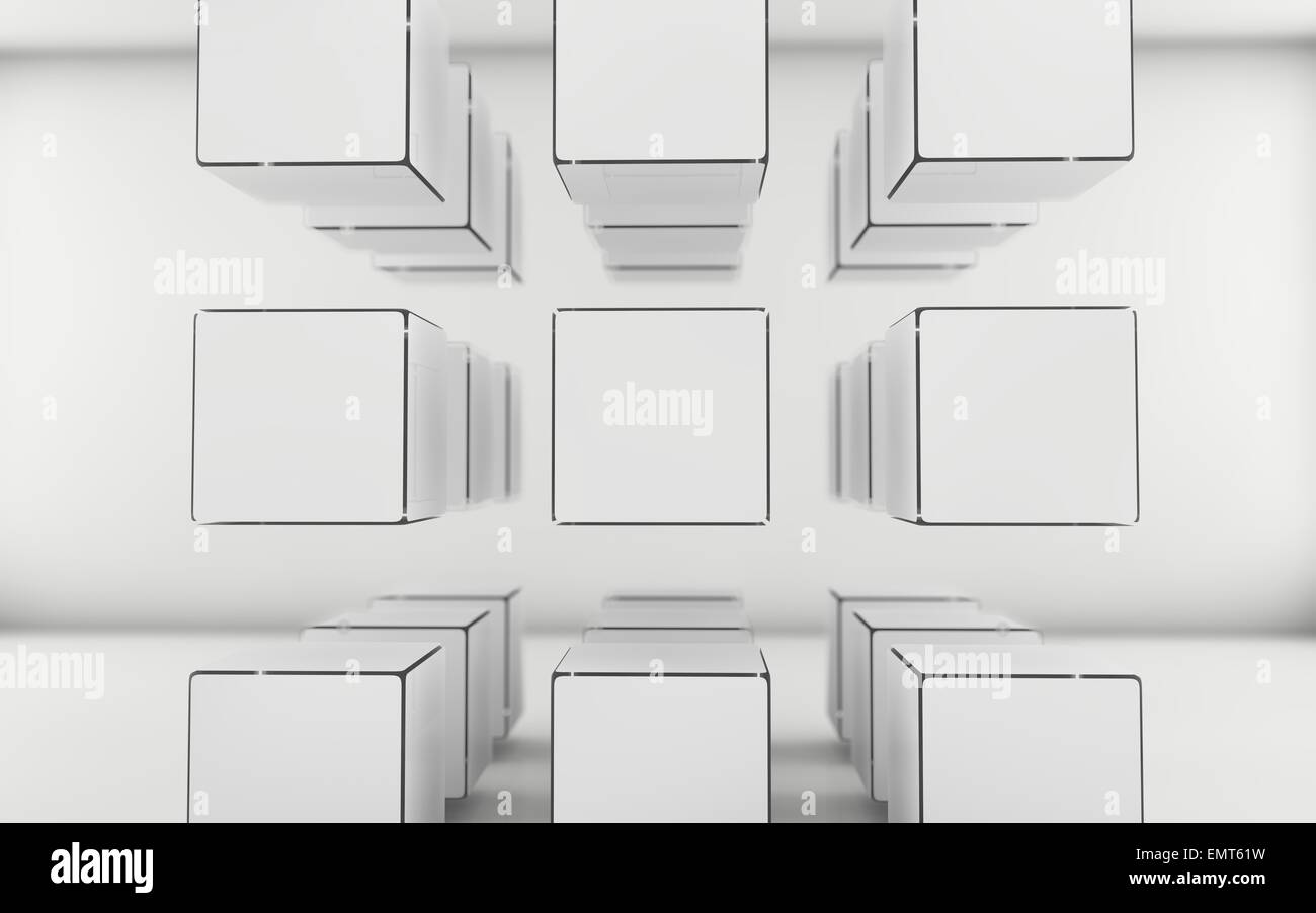 Abstract 3d cubes background large hi-res stock photography and images ...