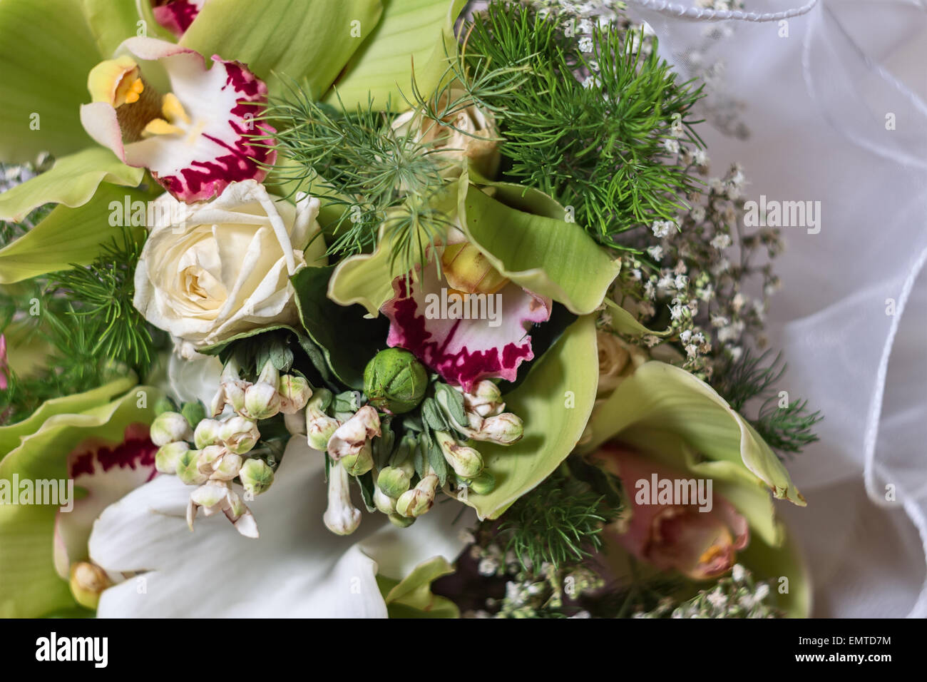 bouquet of flowers bride taken from near Stock Photo - Alamy