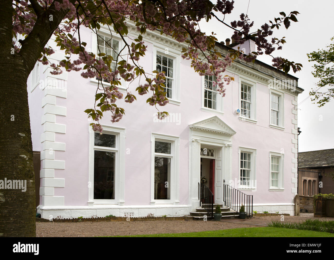 UK, Cumbria, Workington, Park End, home of Helena Thompson Museum Stock