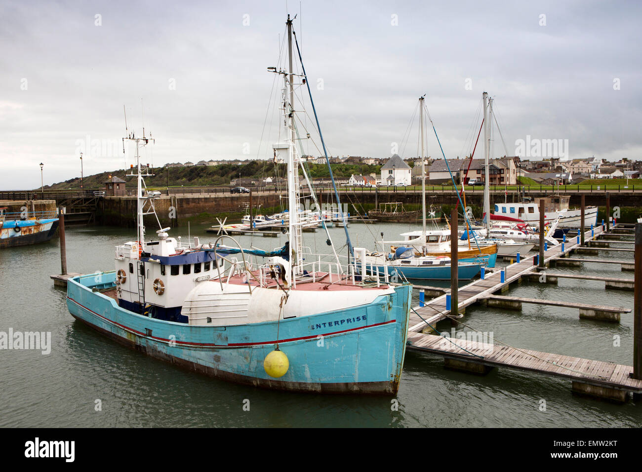 Maryport Harbour Fishing Boat High Resolution Stock Photography and ...