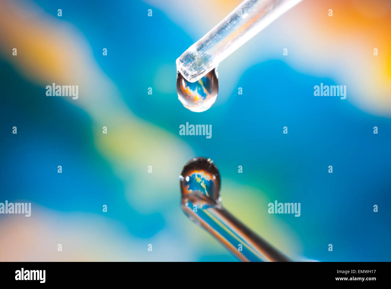 A Drop of color Stock Photo - Alamy