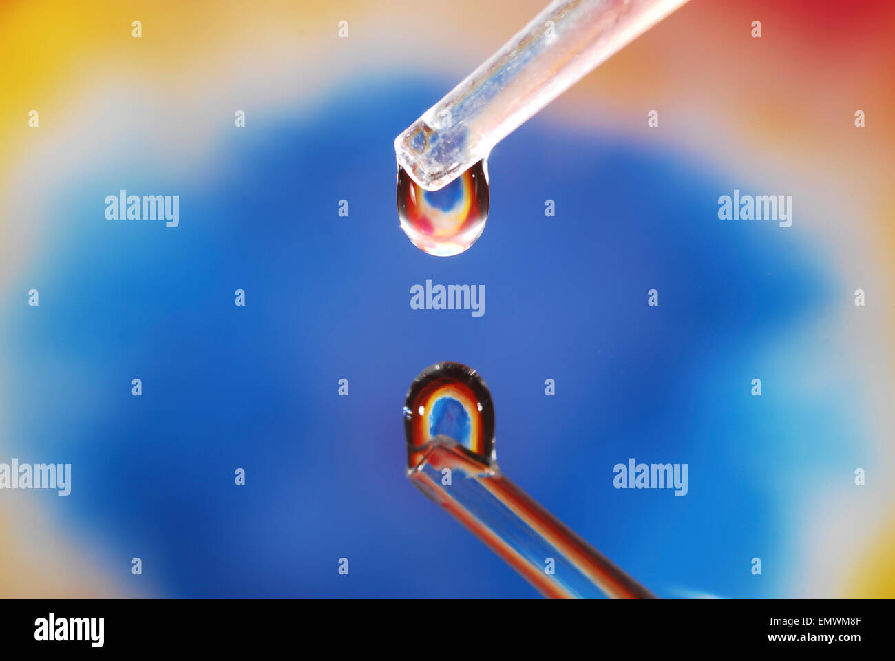 A Drop of color Stock Photo - Alamy