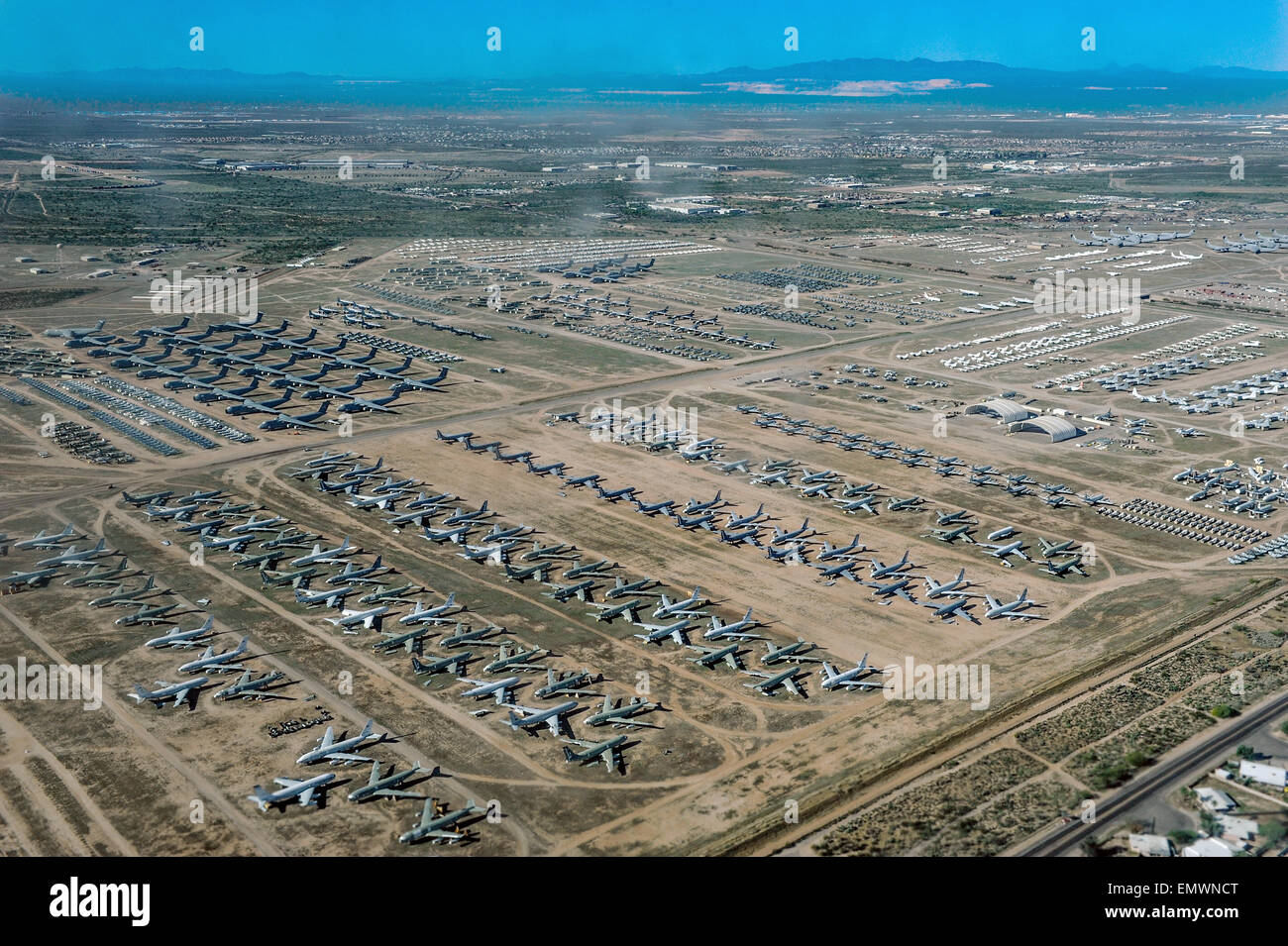 Tucson air force graveyard High Resolution Stock Photography and Images ...