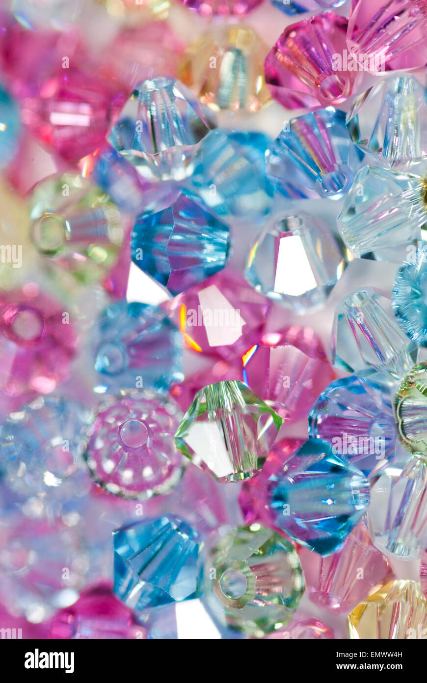 Tiny Glass Beads Stock Photo Alamy
