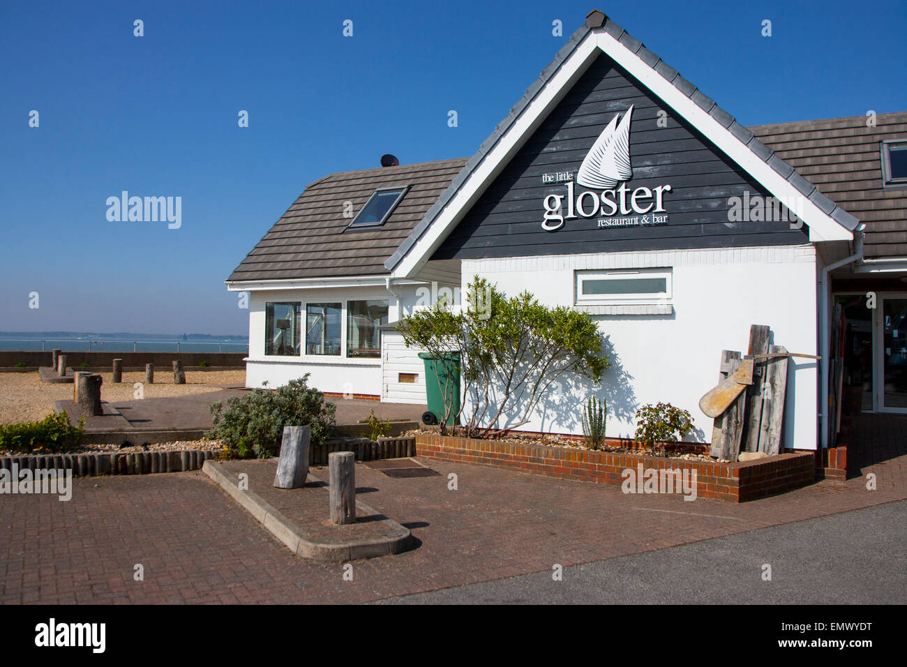 Popular Restaurant and Bed and Breakfast B&B by the sea The Little Gloster Restaurant, Gurnard