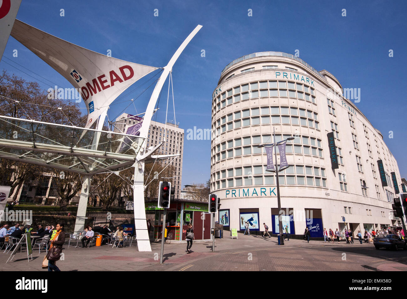 Primark shopping centre at Broadmead centre of Bristol. shops Stock
