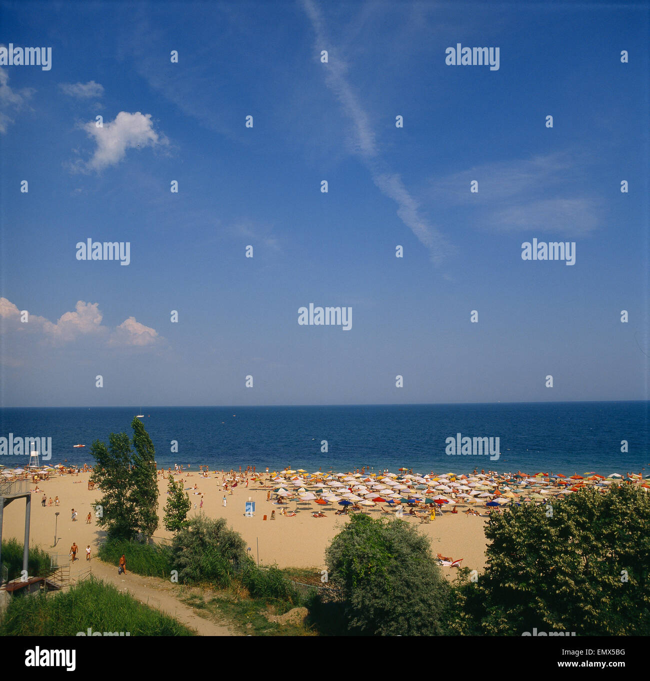 Bulgarien Schwarzes Meer Goldstrand Strand Stock Photo Alamy