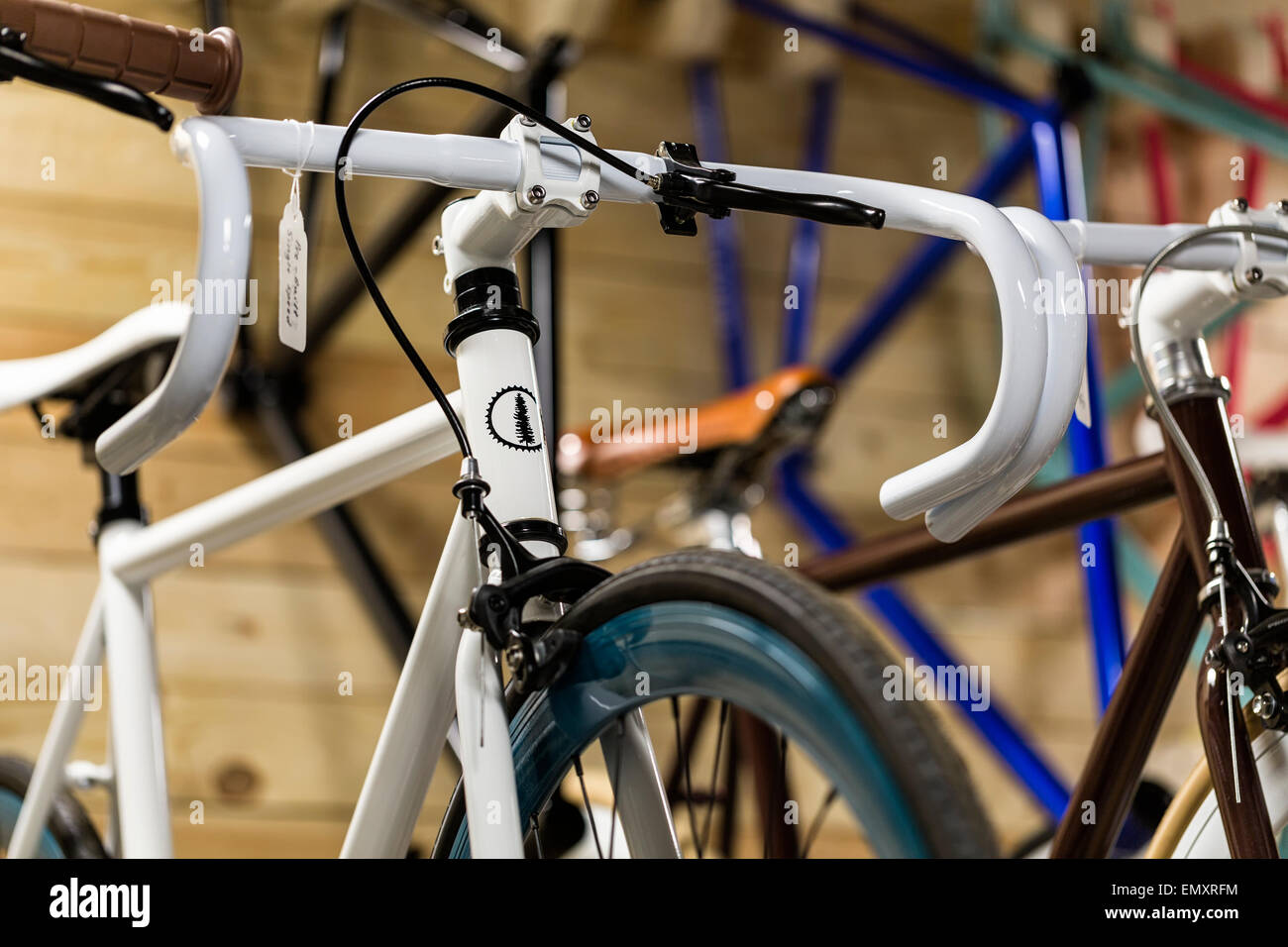 setting up a bike shop