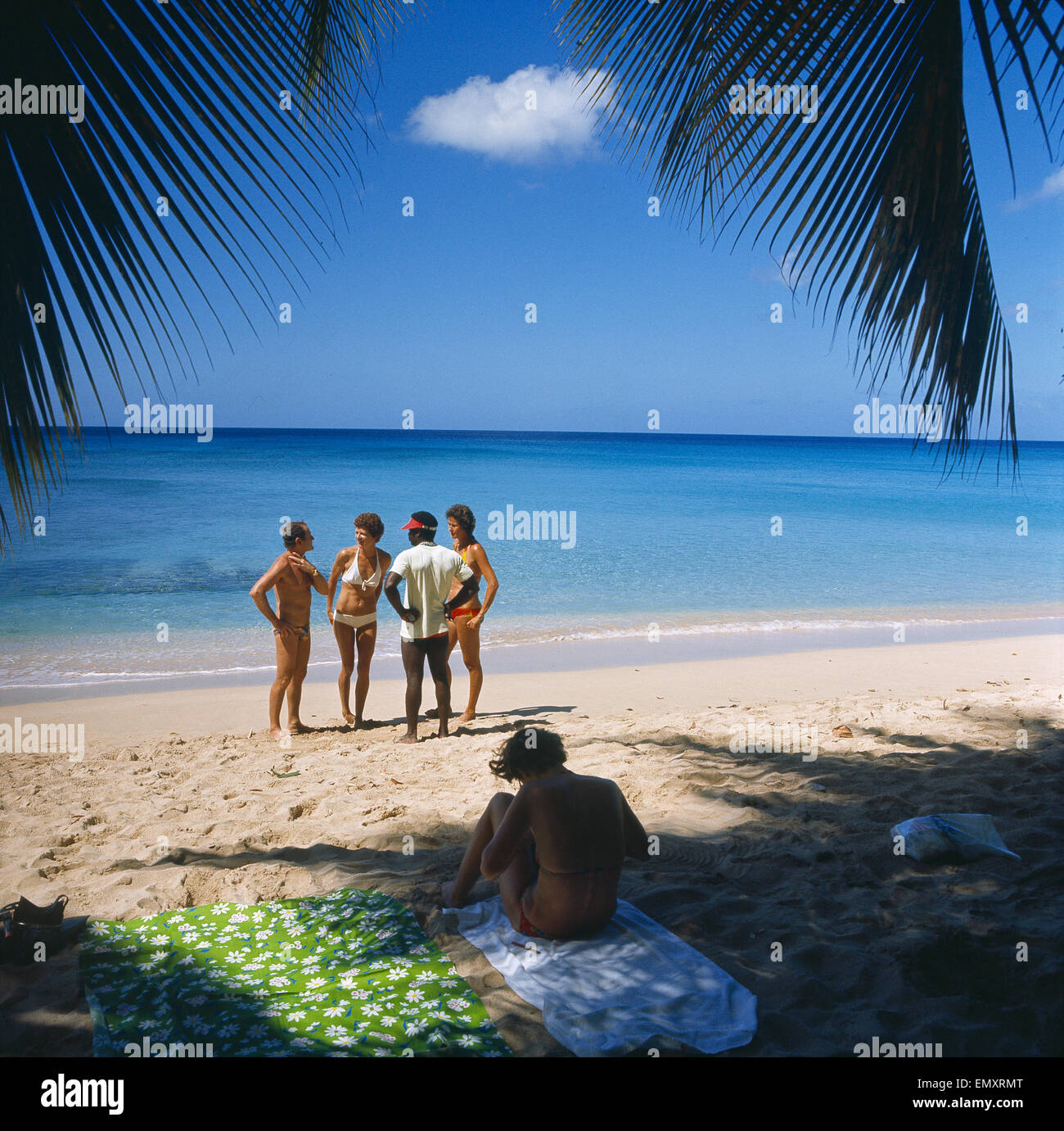 Karibik, Barbados, Strand Stock Photo - Alamy