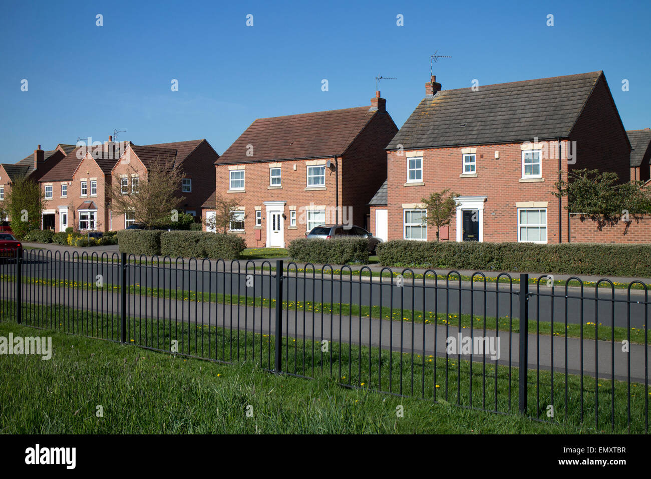 Chase Meadow housing estate, Warwick, Warwickshire, England, UK Stock