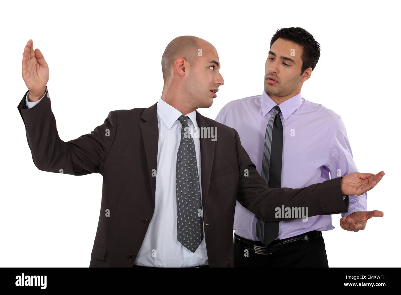 Businessmen having a disagreement.. Disagreement.