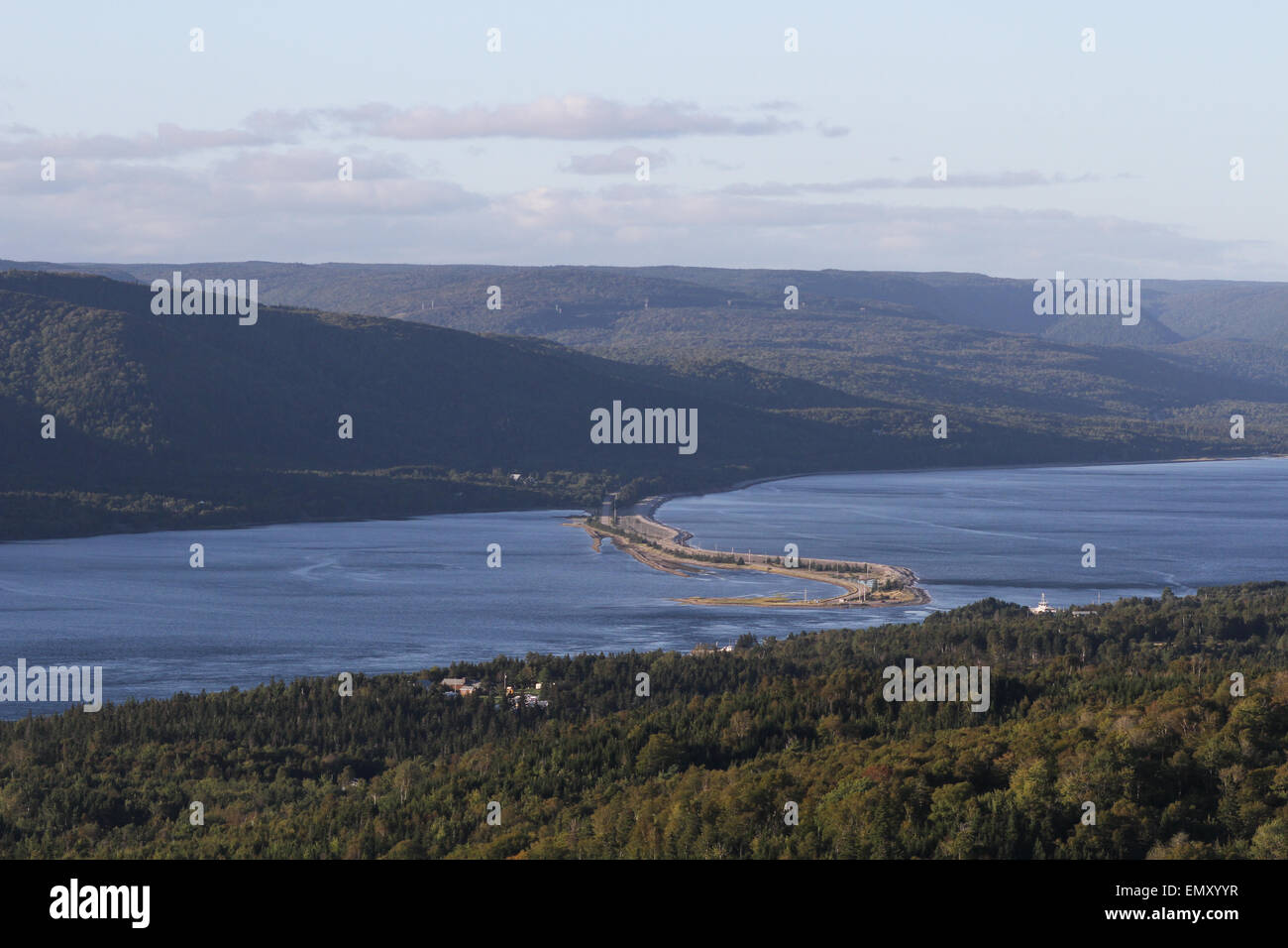 St. Anns lookoff in Cape Breton, Nova Scotia Stock Photo Alamy