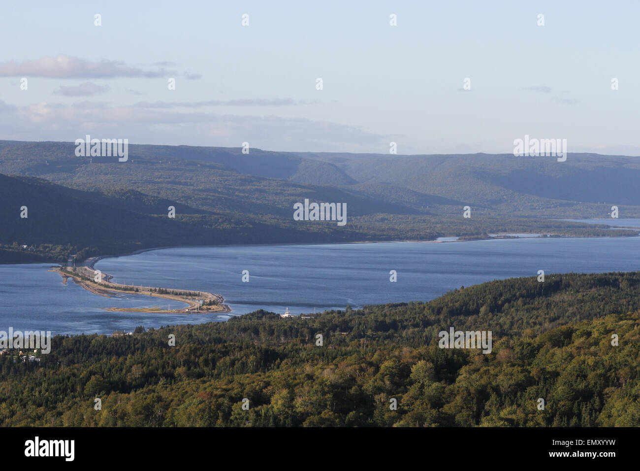 St. Anns lookoff in Cape Breton, Nova Scotia Stock Photo Alamy