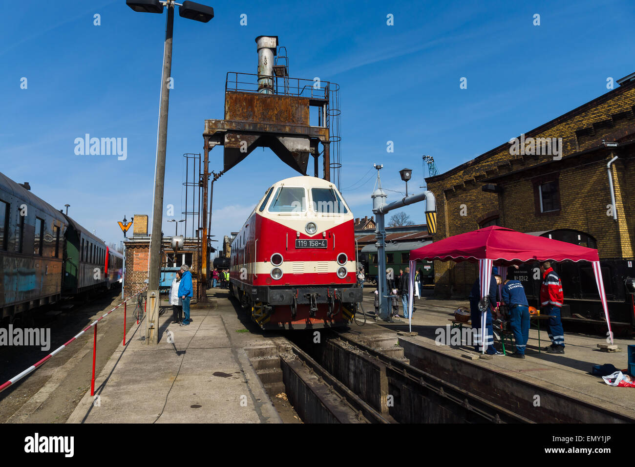 Diesel locomotive works