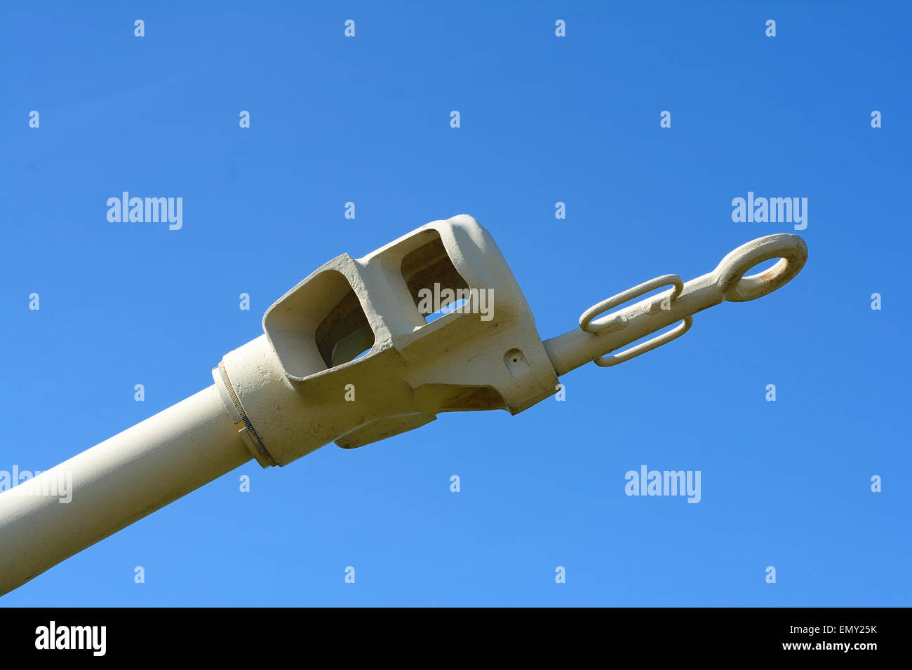 Muzzle of a Howitzer Artillery Gun at Imperial War Museum, Duxford ...