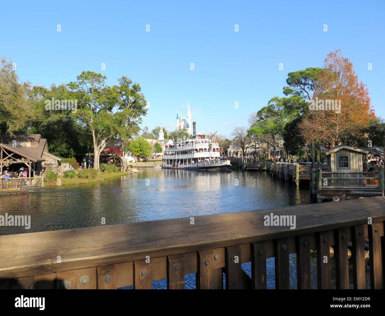 Liberty Belle Ship at Magic Kingdom in the day on February 11, 2015 in