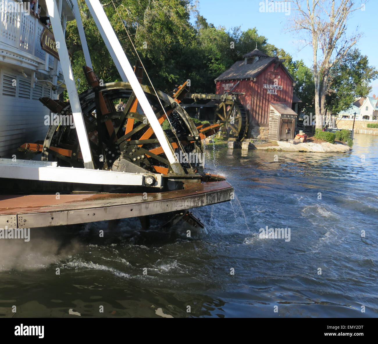 Liberty Belle Ship at Magic Kingdom in the day on February 11, 2015 in