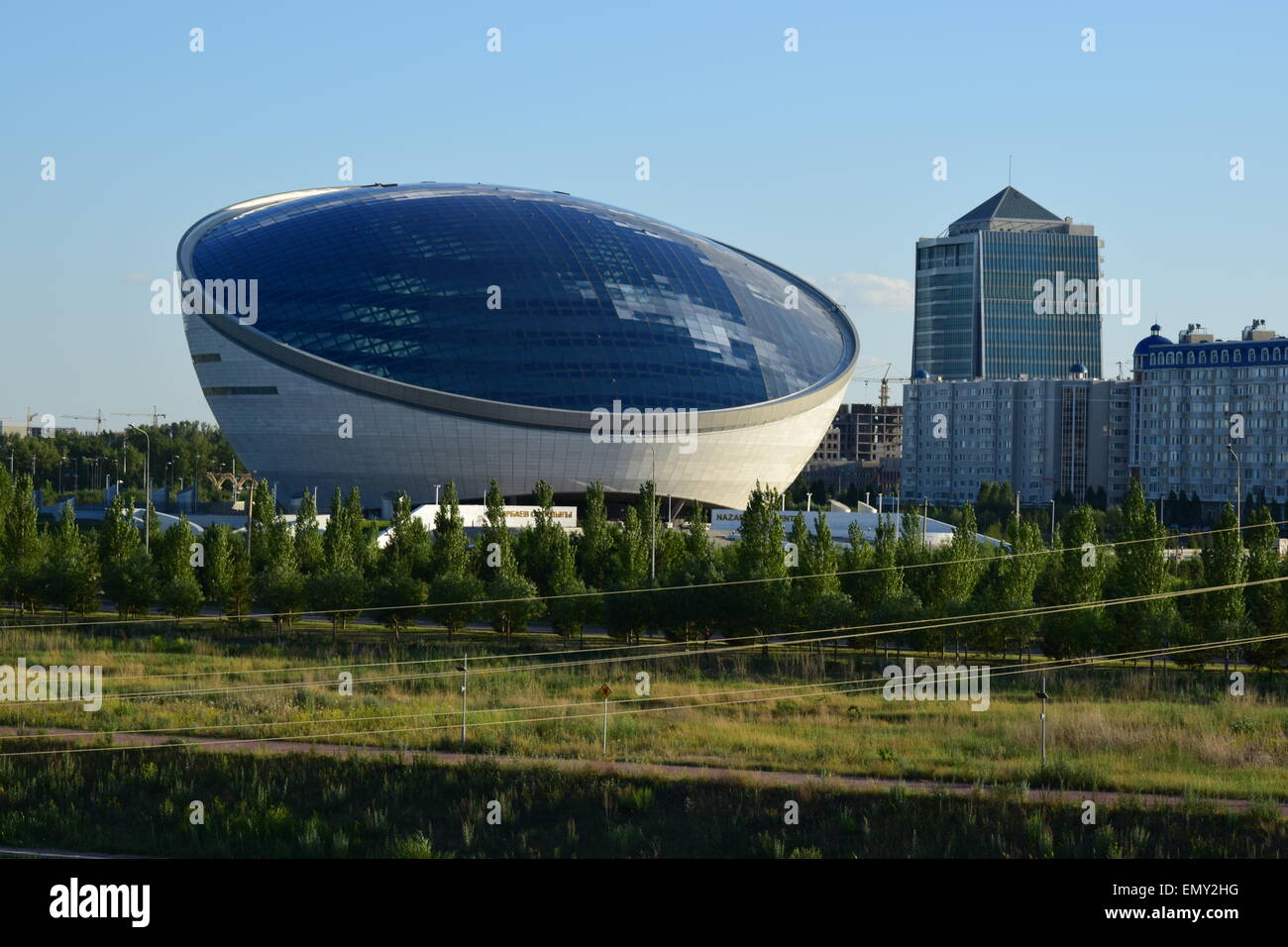 Astana, capital of Kazakhstan, Central Asia - architecture Stock Photo