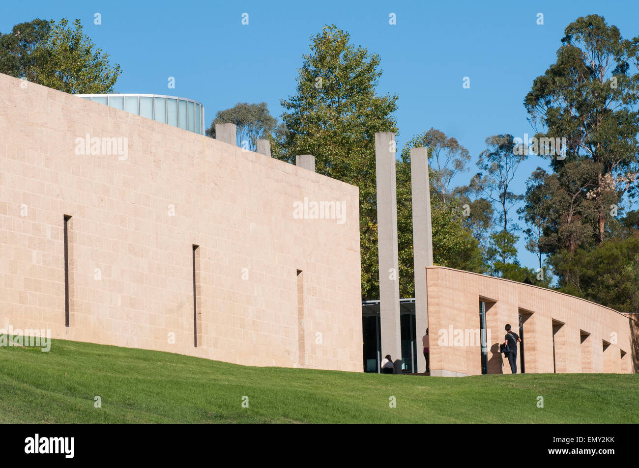 Tarrawarra Museum of Art in the Yarra Valley, Victoria, endowed by the Besen family Stock Photo