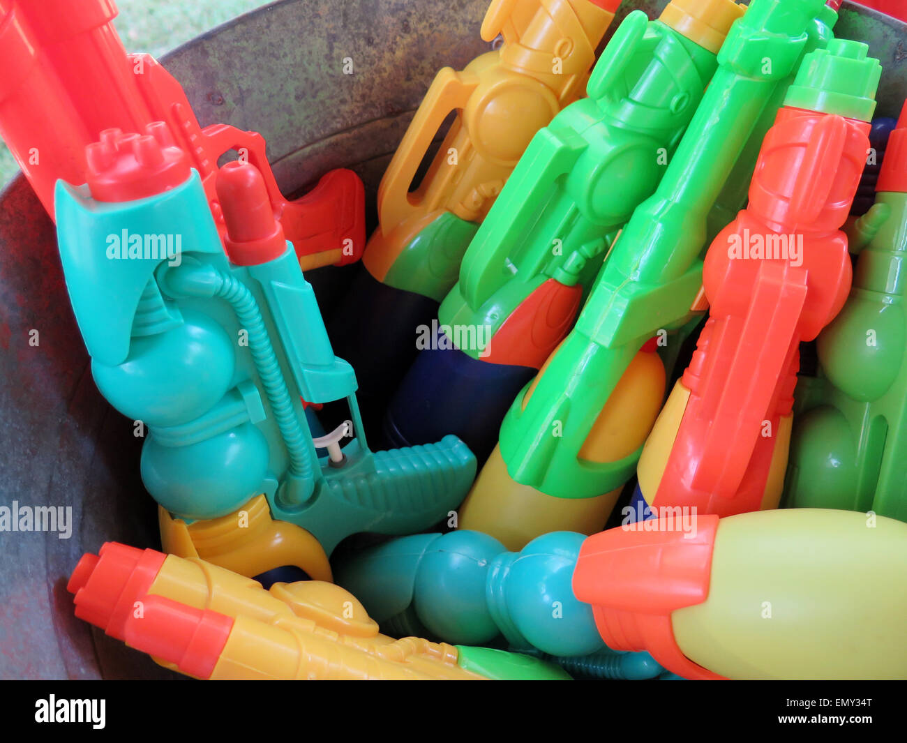 Water spray gun Stock Photo