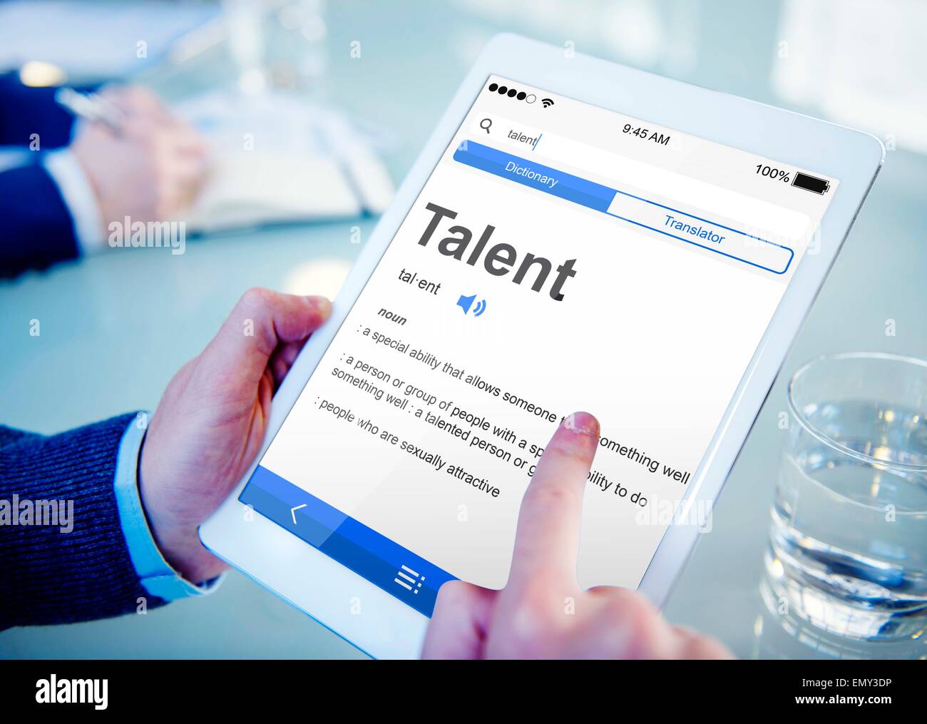 Talent Expertise Professional Special Concepts Stock Photo