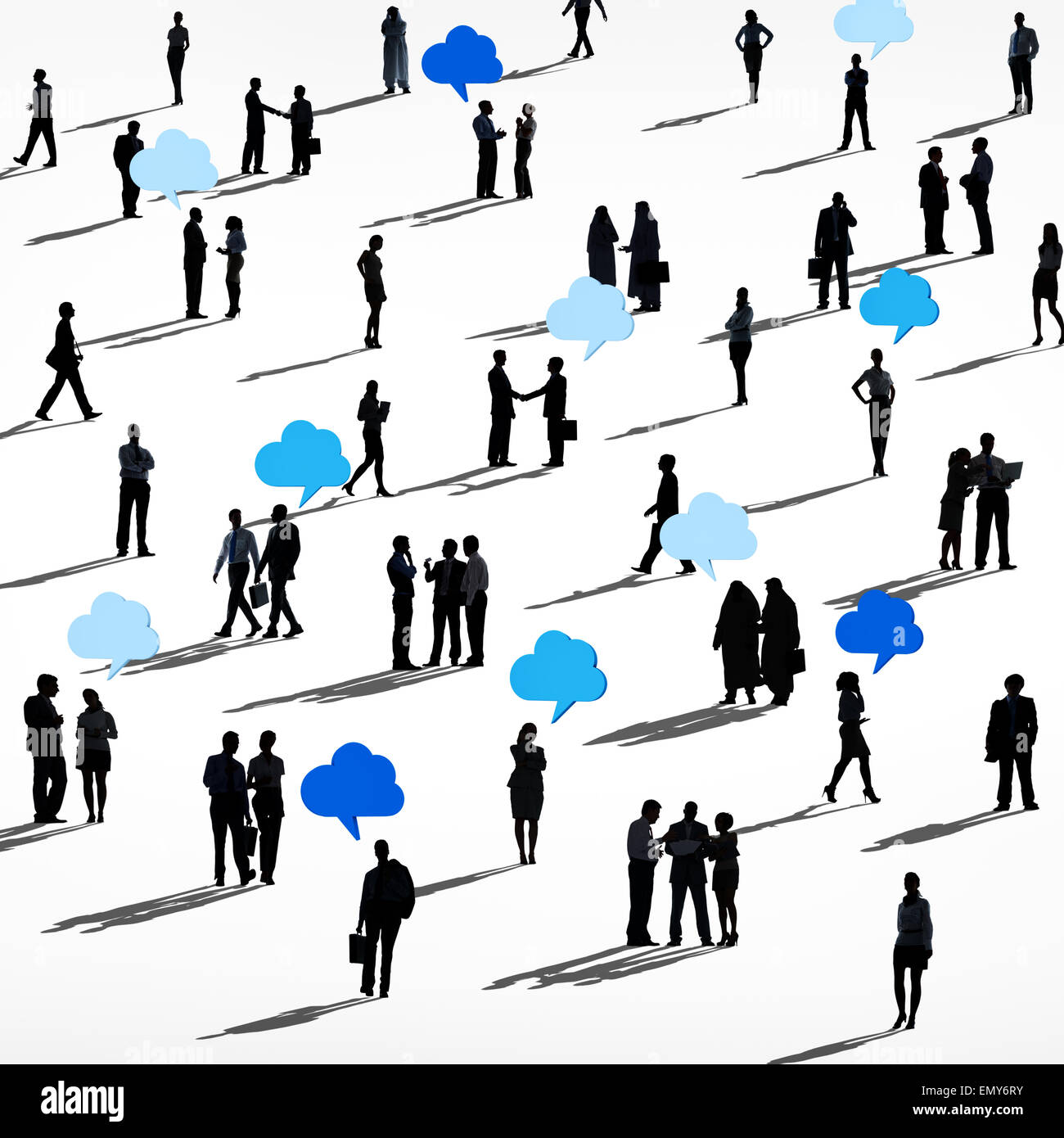 Communication Image Portrait Communication outline hi-res stock photography and images - Alamy